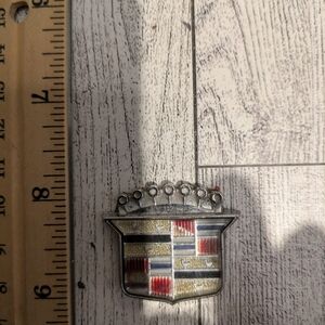 Cadillac Car Emblem - Silver and Gold